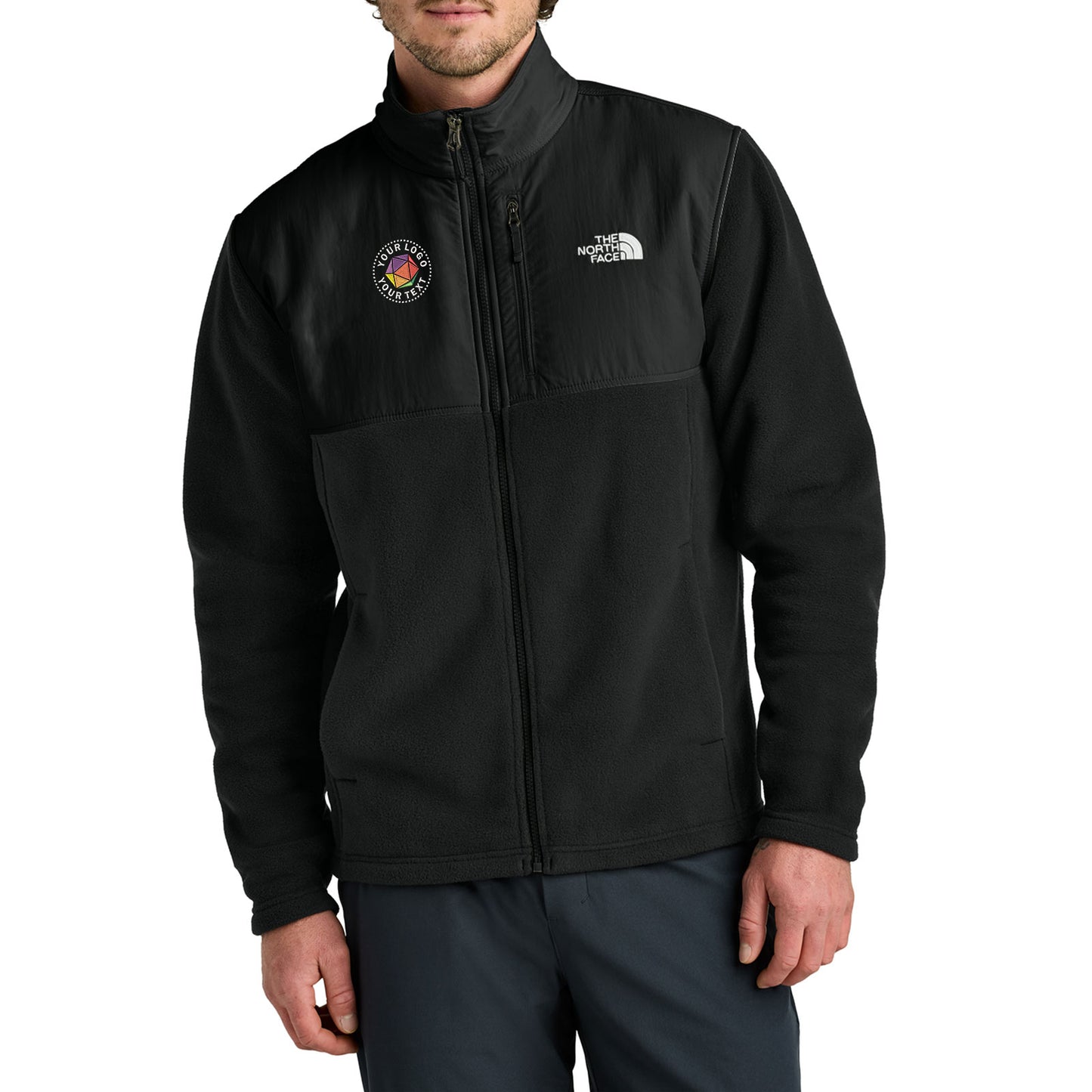 The North Face® Custom Embroidered Highest Peak Full-Zip Fleece Jacket - NF0A8BUQ