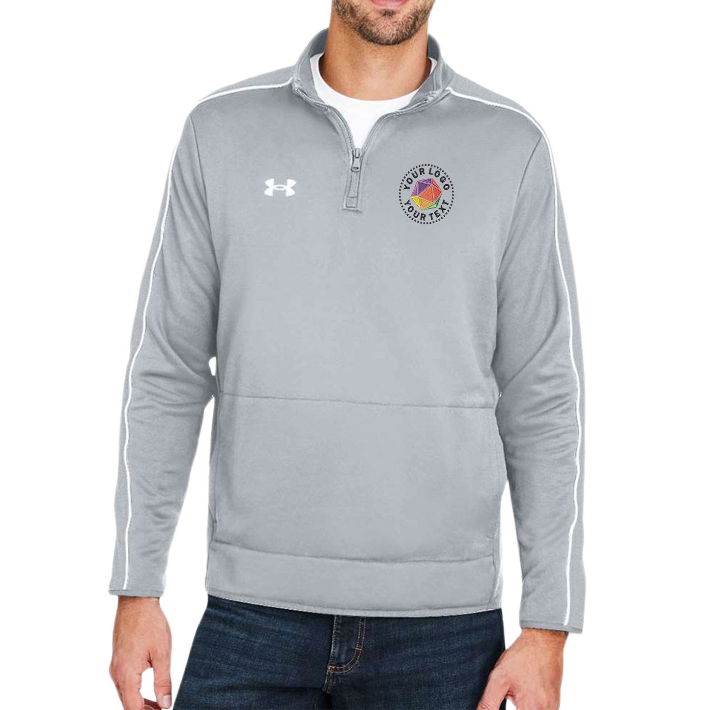 Under Armour Custom Embroidered Men's Command 2.0 Quarter-Zip Pullover - 1383260