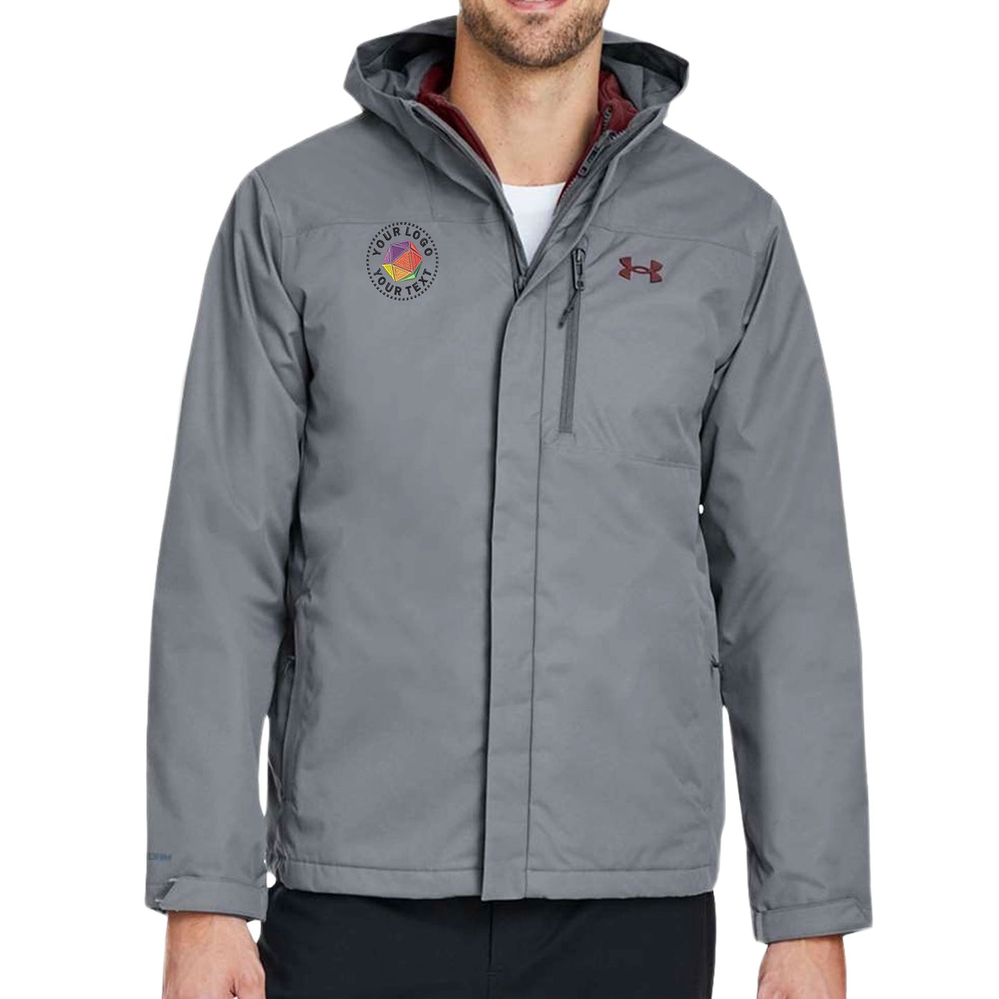 Under Armour Custom Embroidered Men's Porter 3-in-1 2.0 Jacket - 1371585
