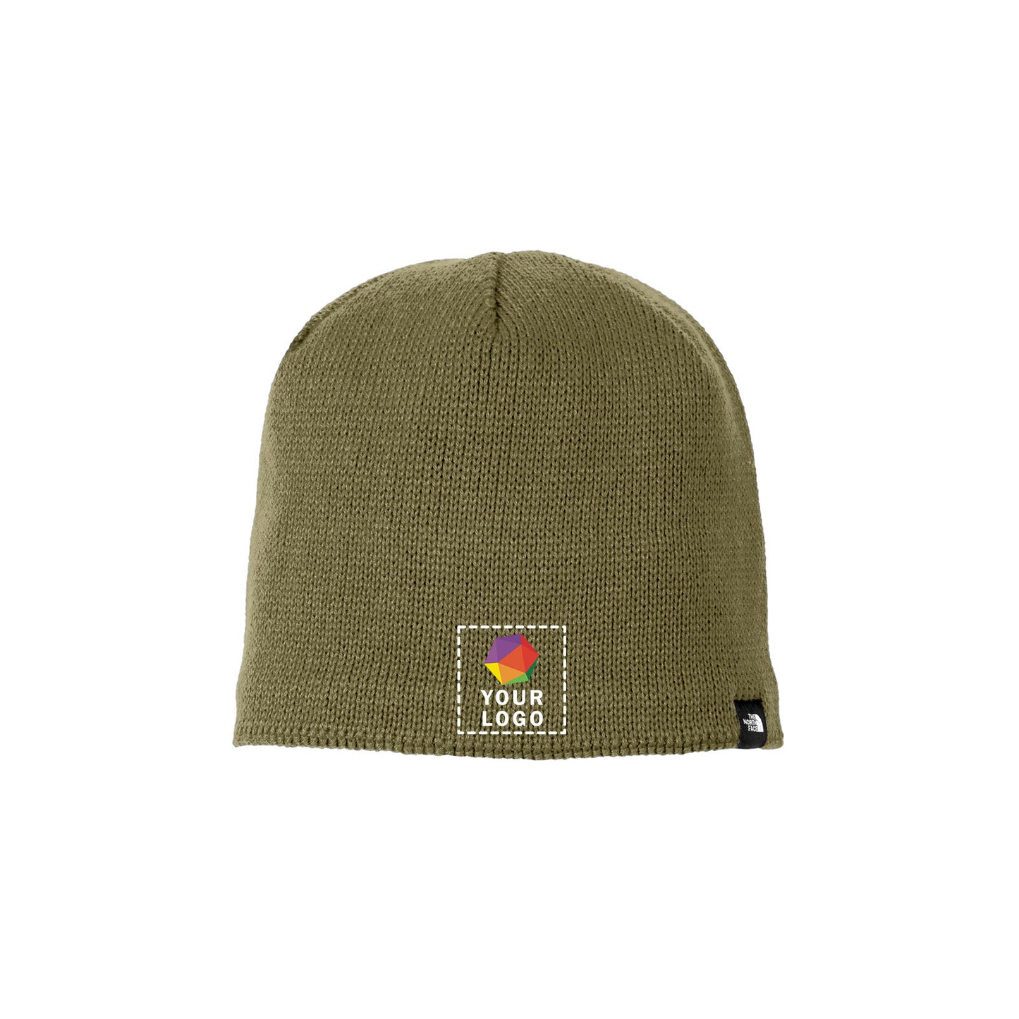 The North Face® Custom Embroidered Mountain Beanie - NF0A4VUB