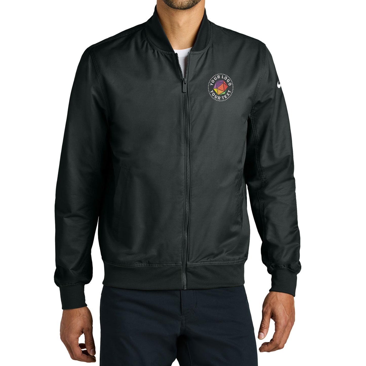 Nike Custom Embroidered Bomber Jacket - NKFQ4759