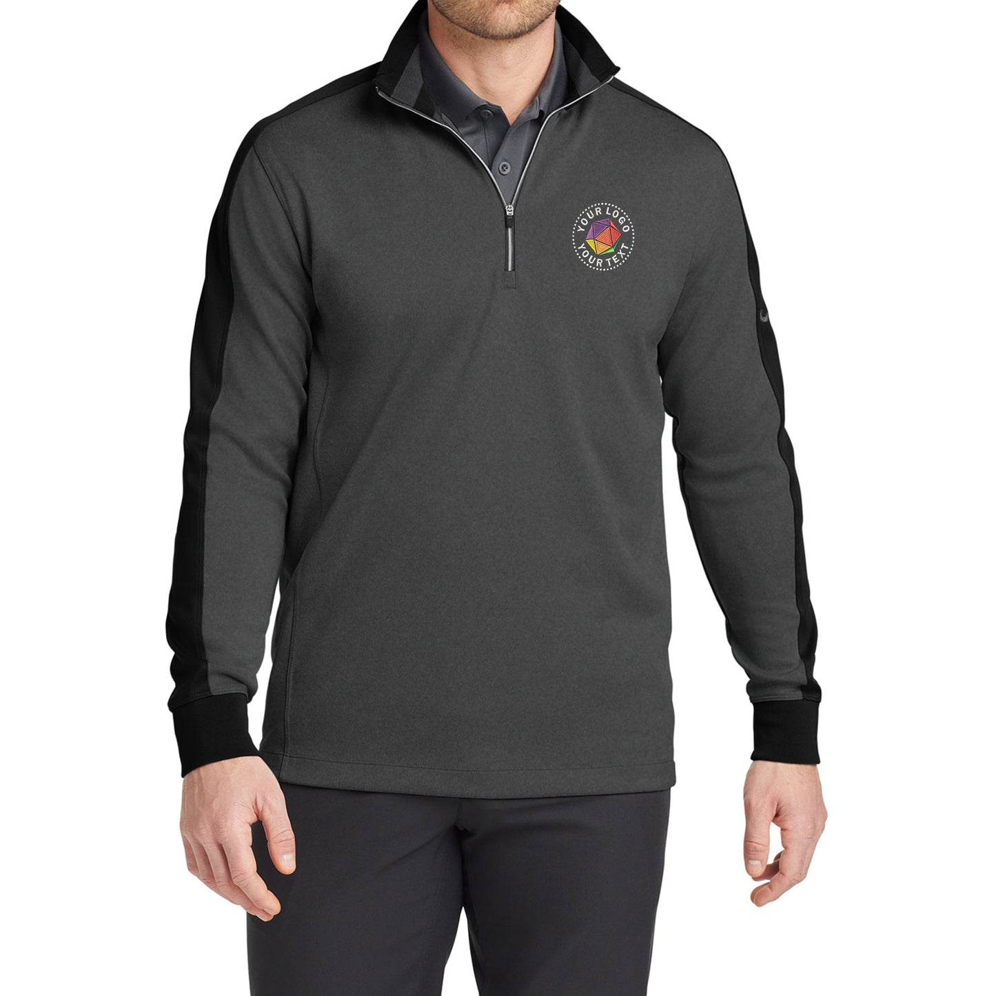 Nike Custom Embroidered Dri-FIT 1/2-Zip Cover-Up - 578673