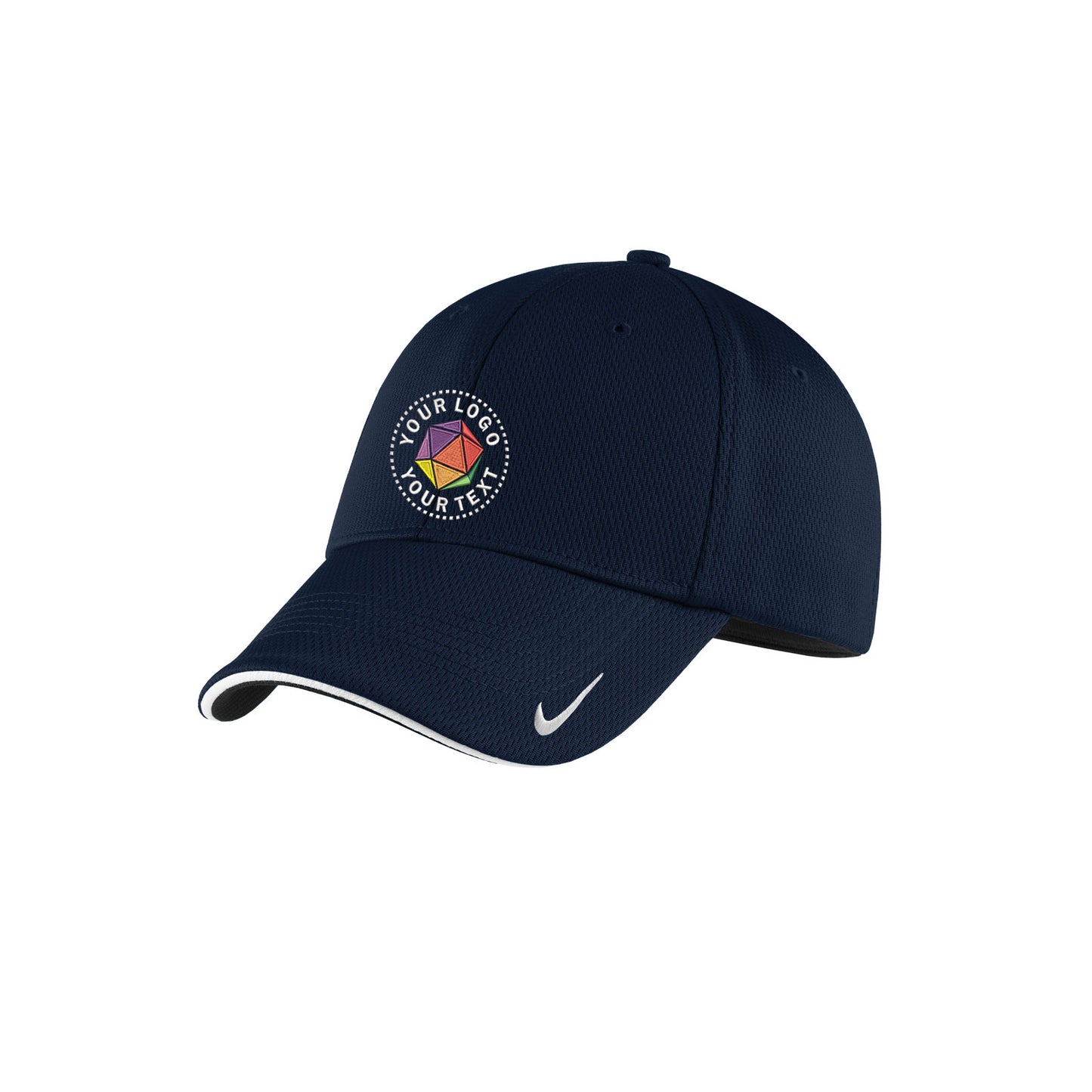 Nike Dri-FIT Custom Embroidered Stretch Mesh Sandwich Bill Cap - NKFD9718