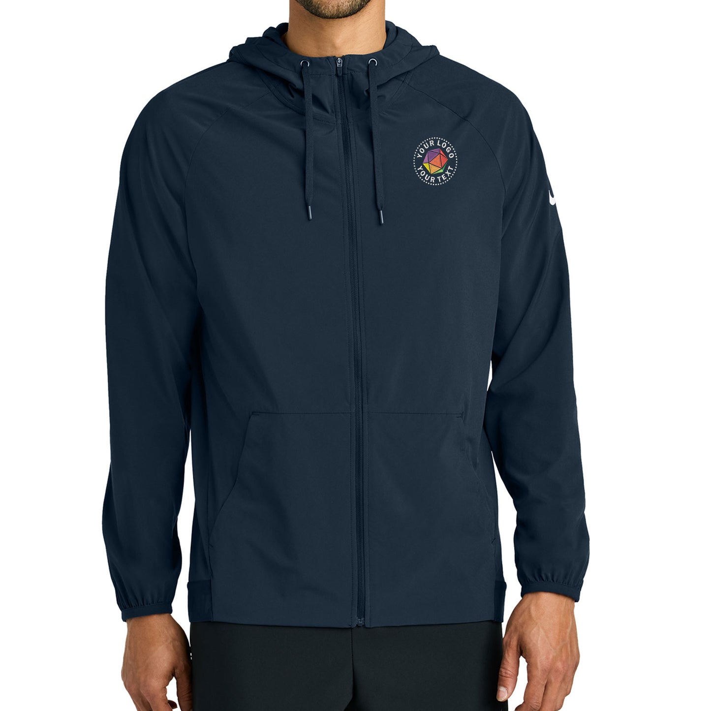 Nike Custom Embroidered Pro Hooded Jacket - NKFQ4761
