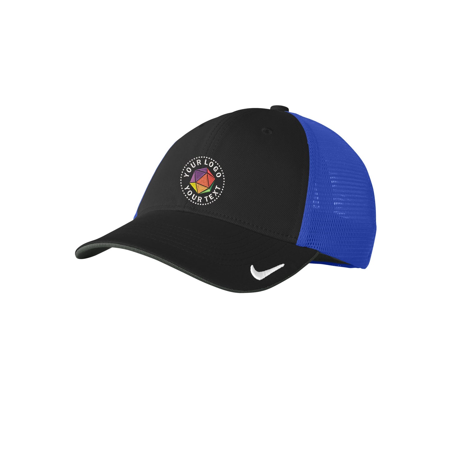 Nike Custom Embroidered Stretch-to-Fit Mesh Back Cap - NKFB6448