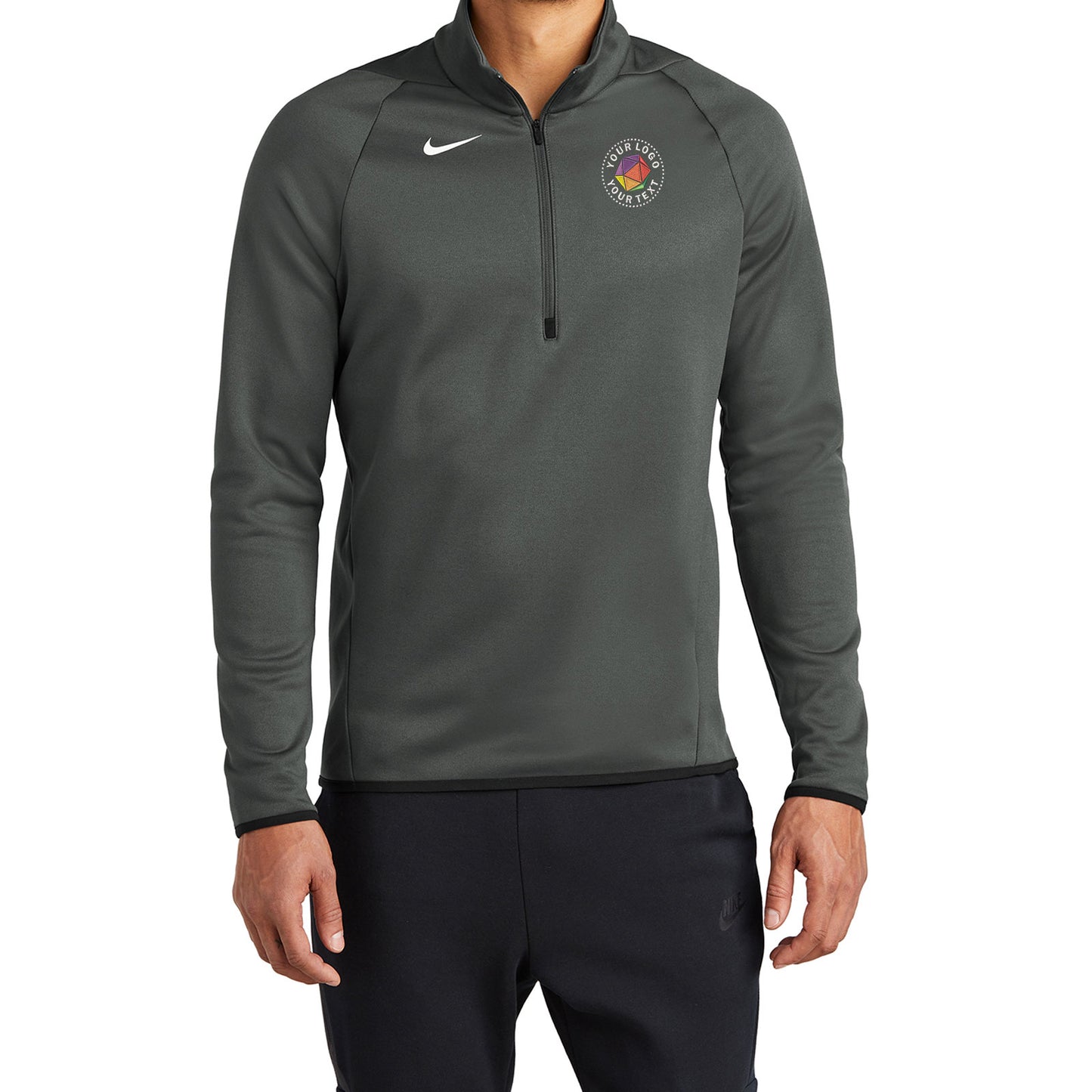 Nike Custom Embroidered Therma-FIT 1/4-Zip Fleece - CN9492