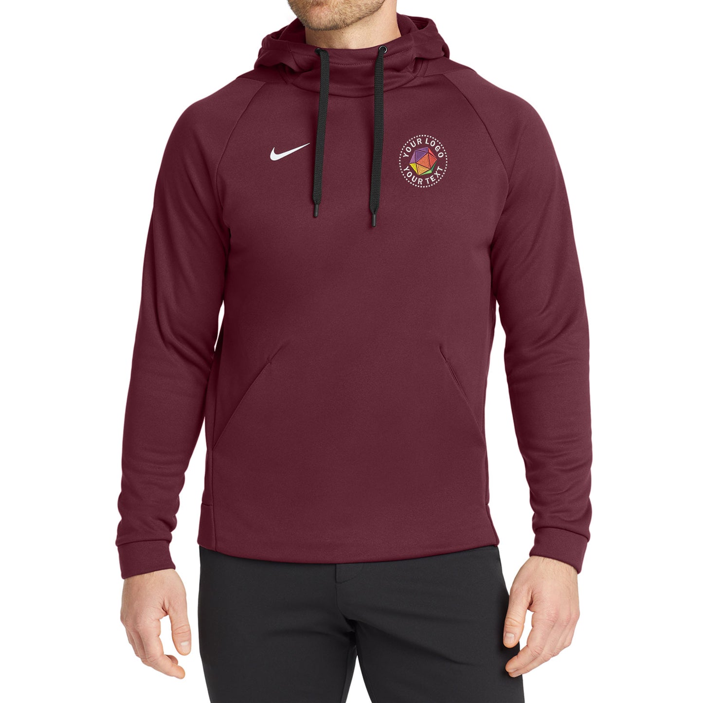 Nike Therma-FIT Custom Embroidered Pullover Fleece Hoodie - CN9473