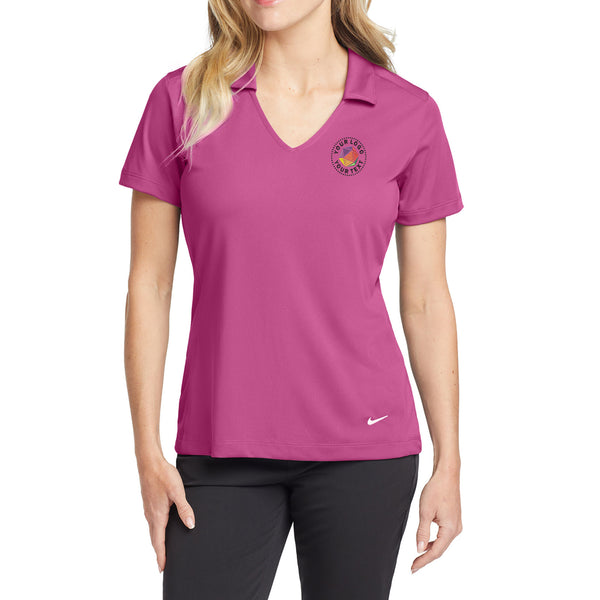 Nike Women's Custom Embroidered Dri-FIT Vertical Mesh Polo - 637165