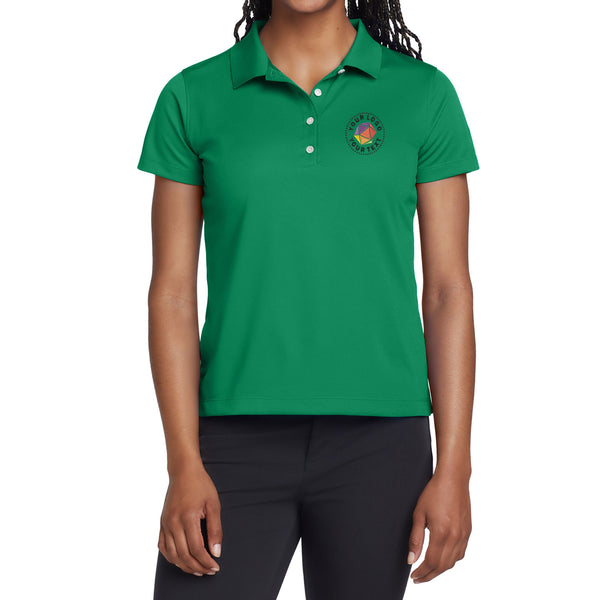 Nike Women's Custom Embroidered Tech Basic Dri-FIT Polo - 203697