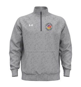 Under Armour Custom Embroidered Men's Rival Fleece Quarter-Zip Pullover - 1386016