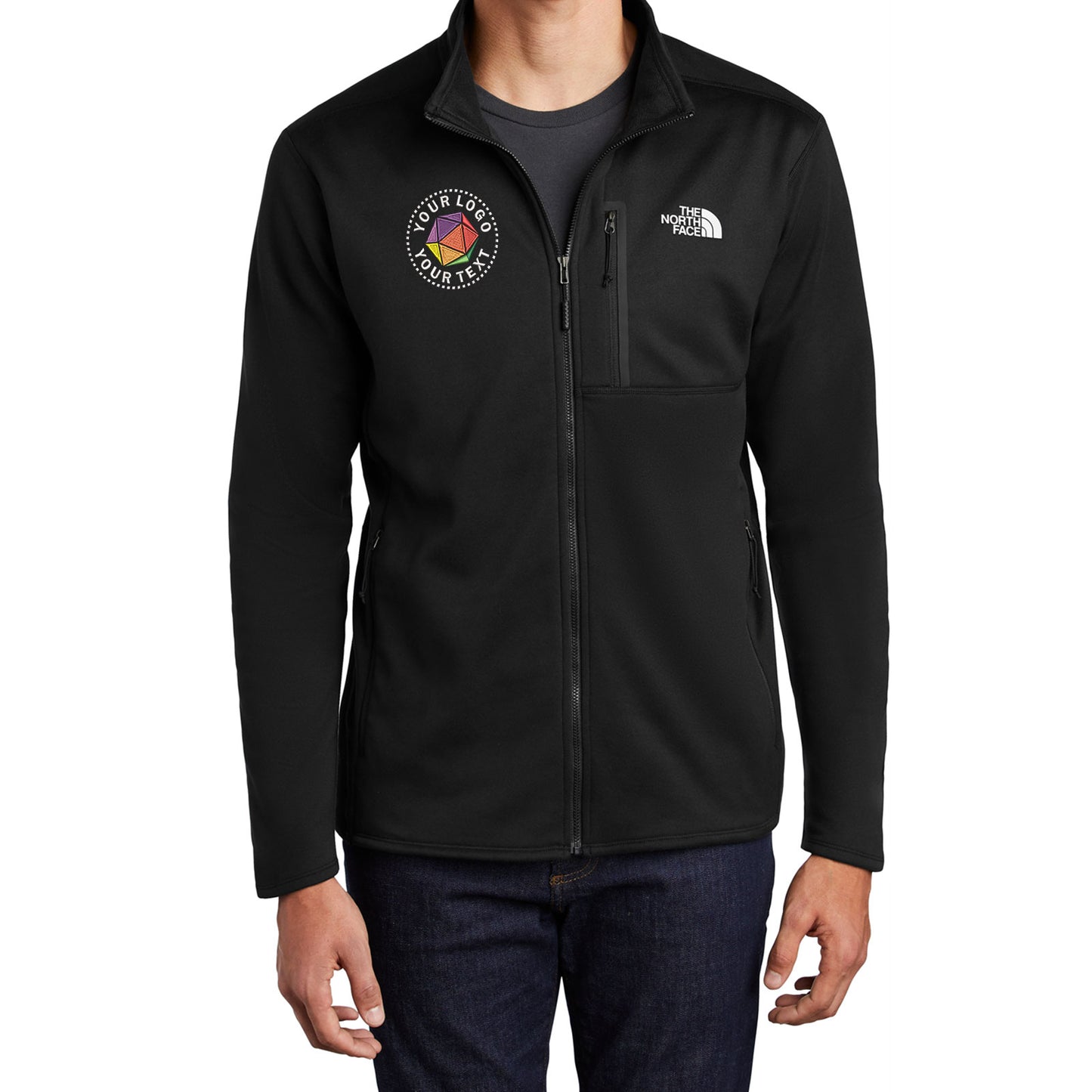The North Face® Custom Embroidered Skyline Full-Zip Fleece Jacket - NF0A7V64