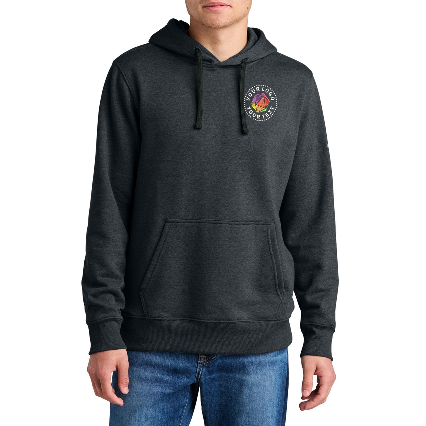 The North Face® Sleeve Logo Pullover Custom Embroidered Hoodie - NF0A8AU0