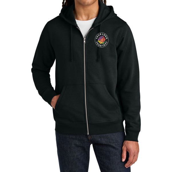 Stanley/Stella Unisex Custom Embroidered Mixer Full-Zip Hooded Sweatshirt - SXU011