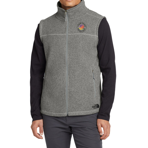 The North Face® Custom Embroidered Sweater Fleece Vest - NF0A47FA