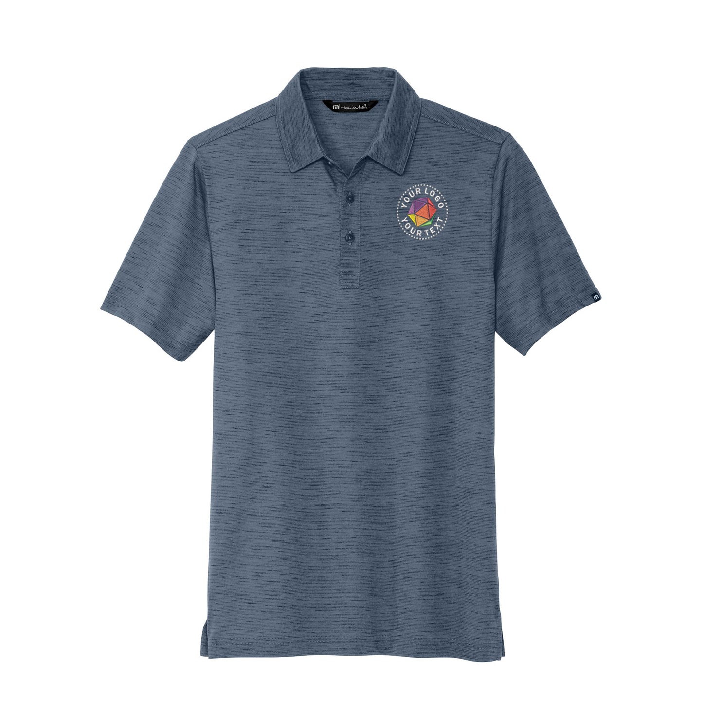 TravisMathew Custom Embroidered Auckland Slub Polo - TM1MW451