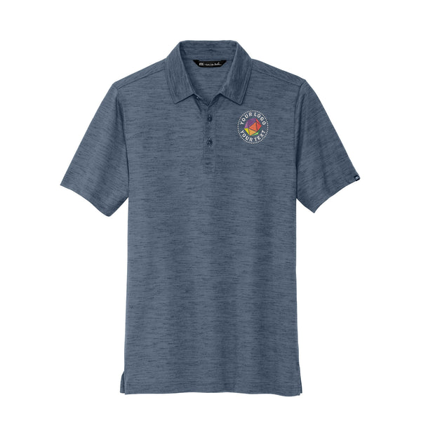 TravisMathew Custom Embroidered Auckland Slub Polo - TM1MW451