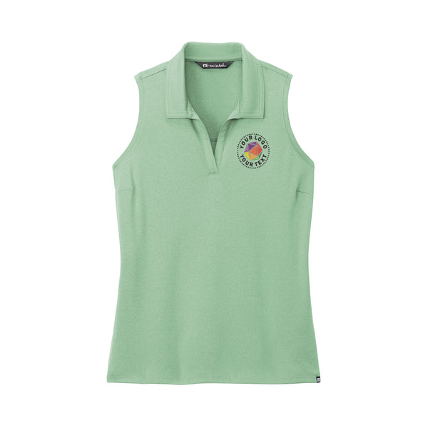 TravisMathew Women's Custom Embroidered Coto Performance Sleeveless Polo - TM1WX001
