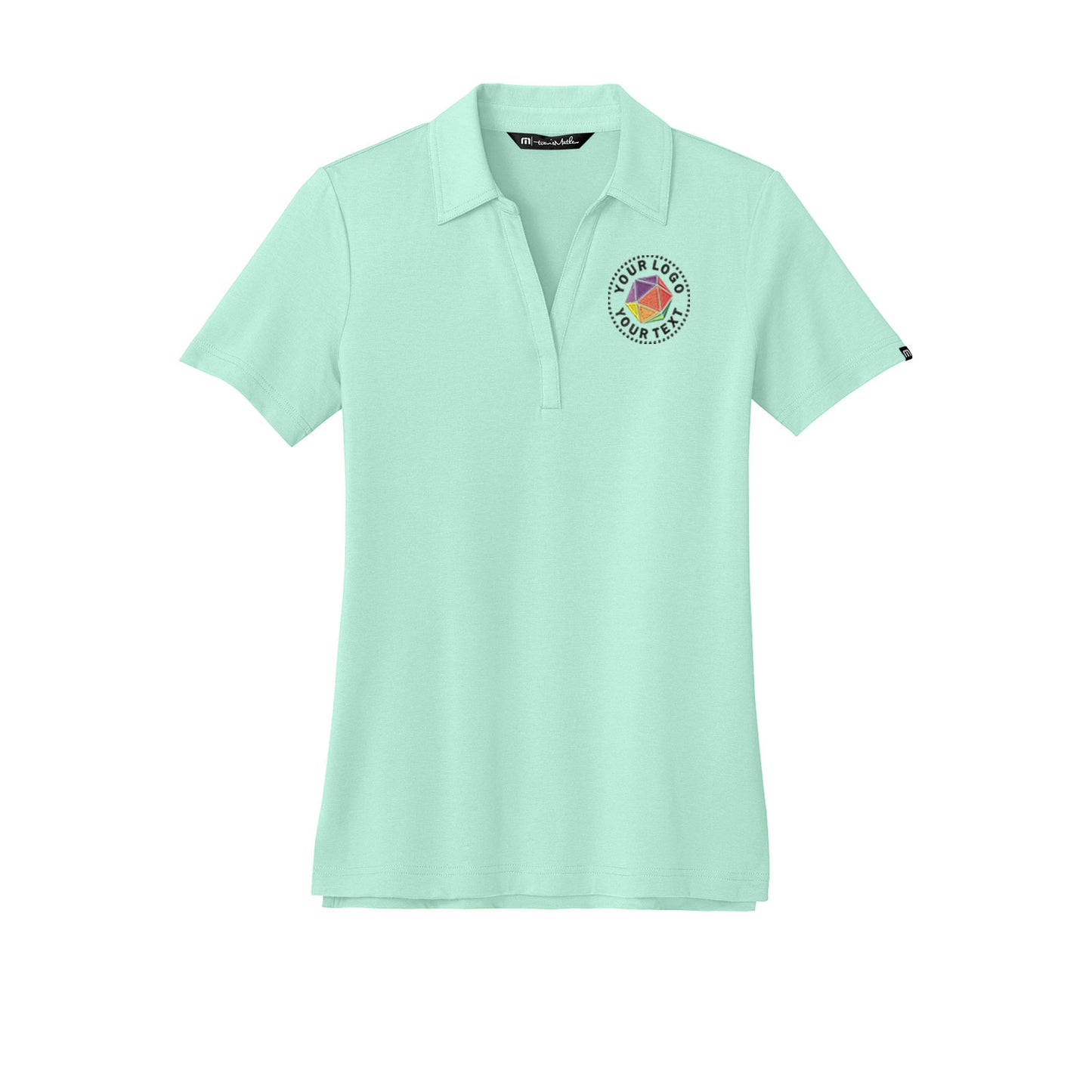 TravisMathew Women’s Custom Embroidered Glenview Solid Polo - TM1LF071