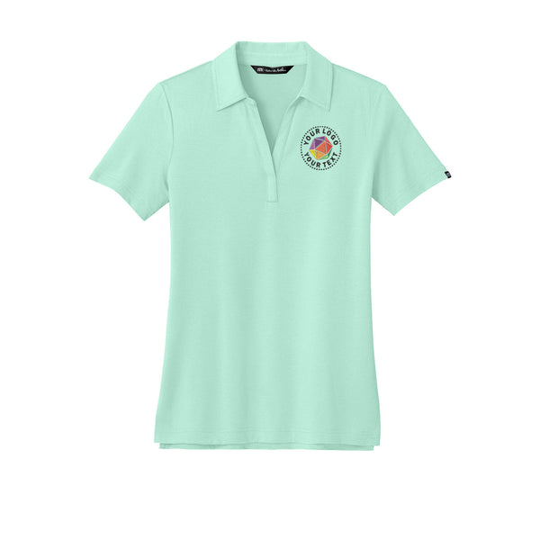 TravisMathew Women’s Custom Embroidered Glenview Solid Polo - TM1LF071