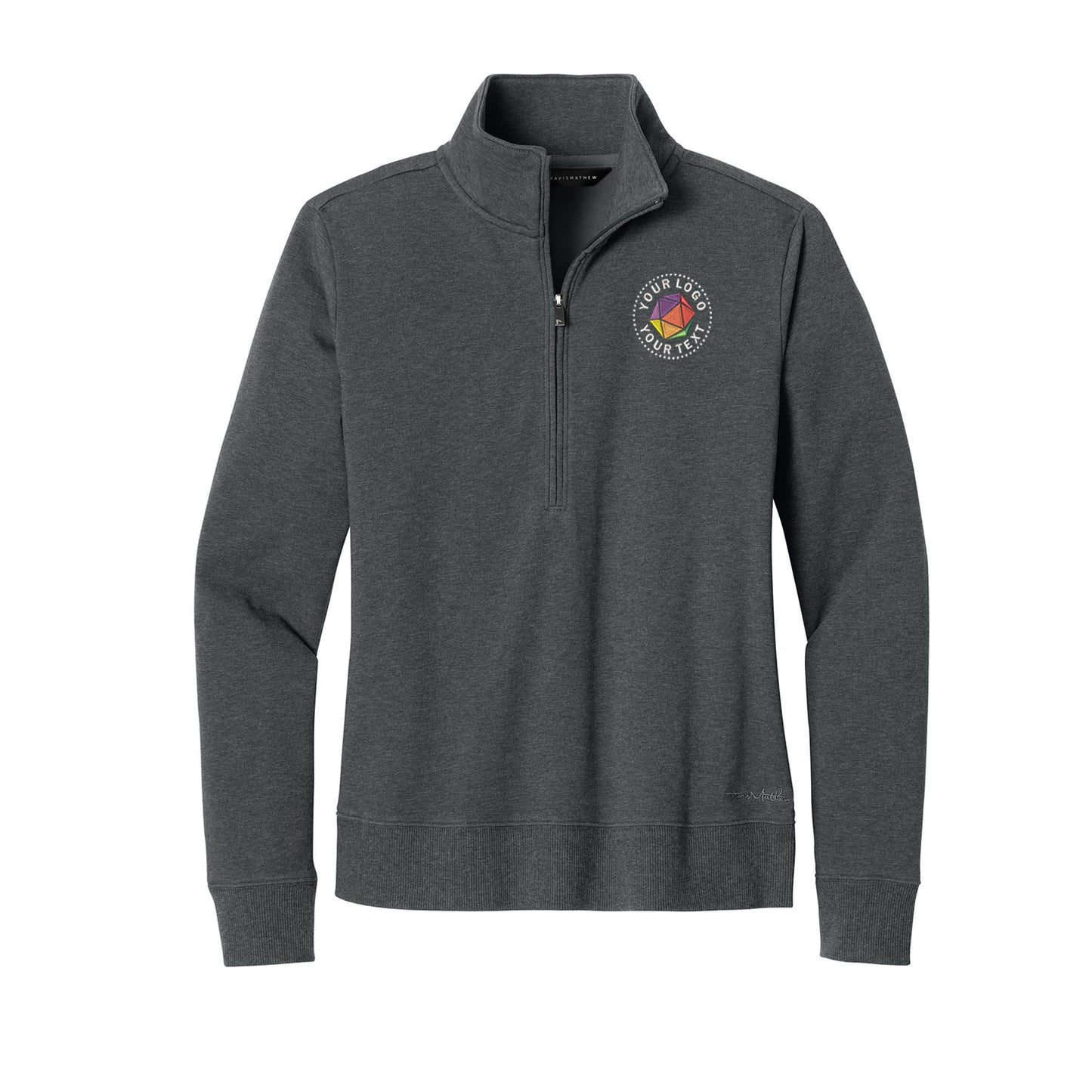 TravisMathew Custom Embroidered Women’s Ocean Villa 1/4-Zip - TMA41428