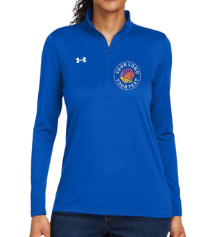 Under Armour Custom Embroidered Women's Team Tech™ Half-Zip Pullover - 1376862