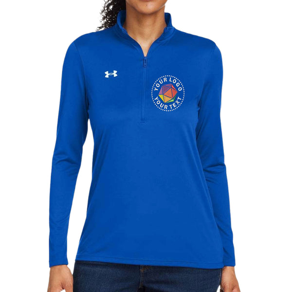 Under Armour Custom Embroidered Women's Team Tech™ Half-Zip Pullover - 1376862