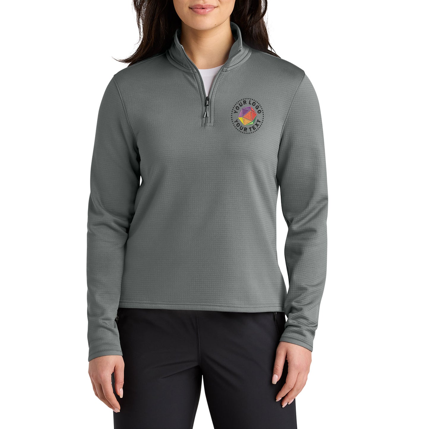 The North Face® Custom Embroidered Women’s Aim 1/4-Zip Fleece - NF0A8FQK