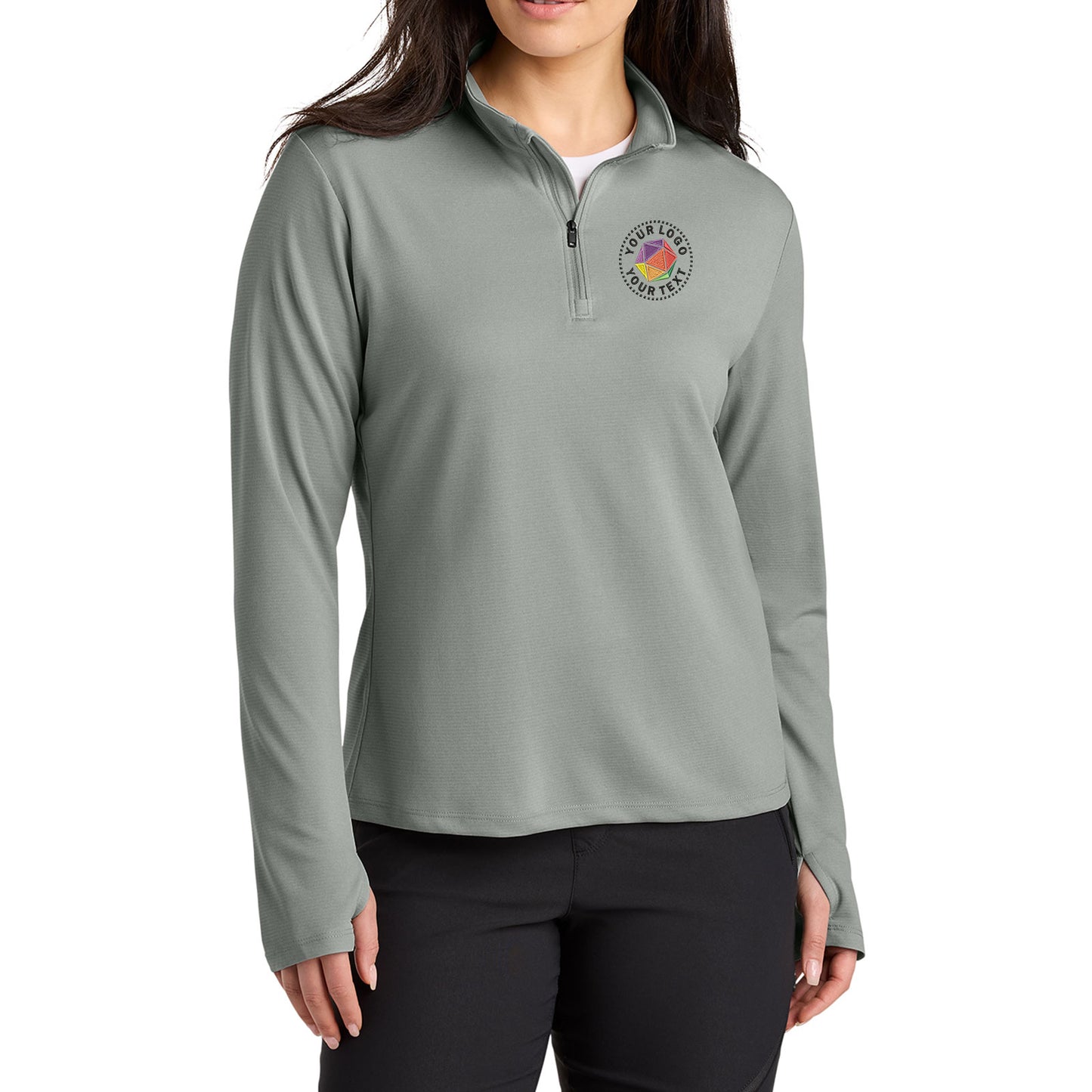 The North Face® Custom Embroidered Women’s Ambition 1/4-Zip - NF0A8ENQ