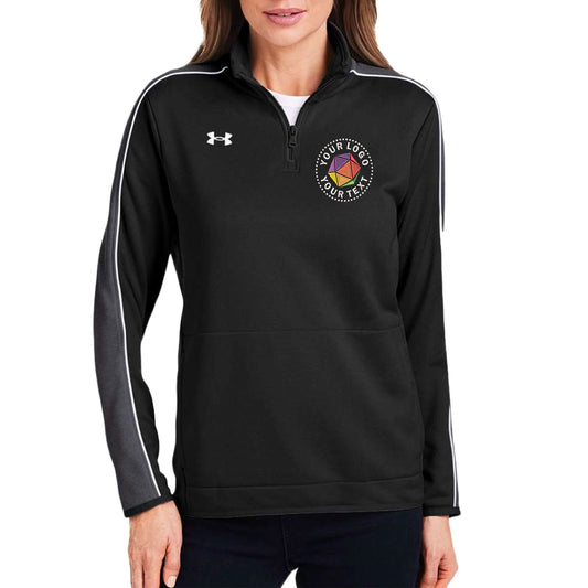 Under Armour Custom Embroidered Women's Command 2.0 Quarter-Zip Pullover - 1383274