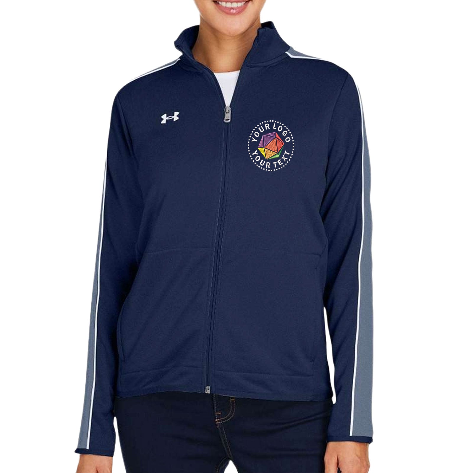 Under Armour Custom Embroidered Women's Command Full-Zip - 1383272