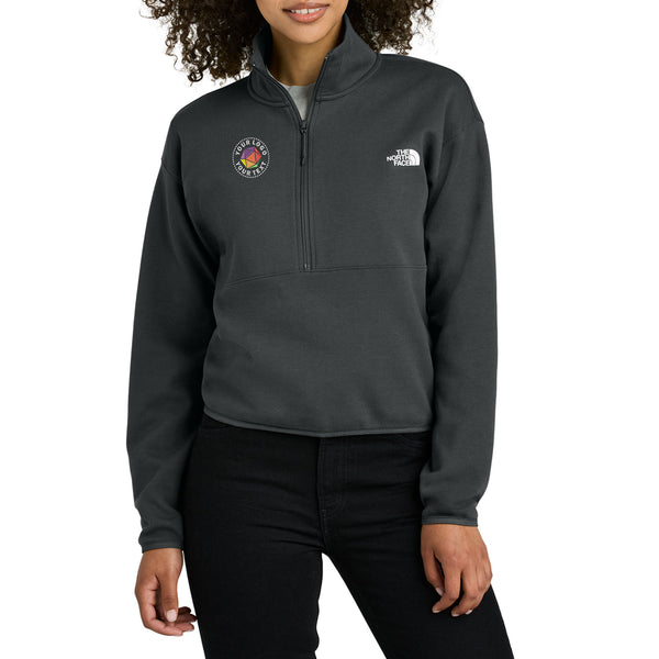 The North Face® Custom Embroidered Women’s Double-Knit 1/2-Zip Fleece - NF0A8C5H