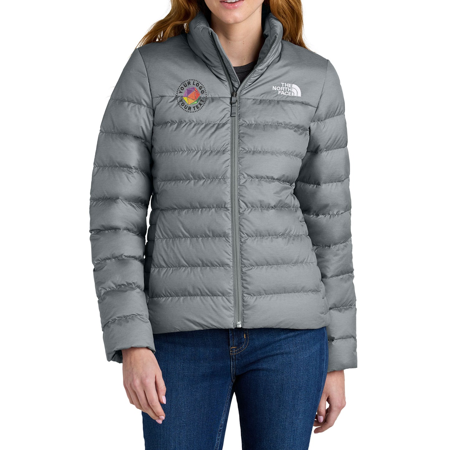 The North Face® Custom Embroidered Women’s Down Hybrid Jacket - NF0A7V4G