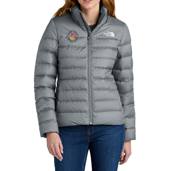 The North Face® Custom Embroidered Women’s Down Hybrid Jacket - NF0A7V4G