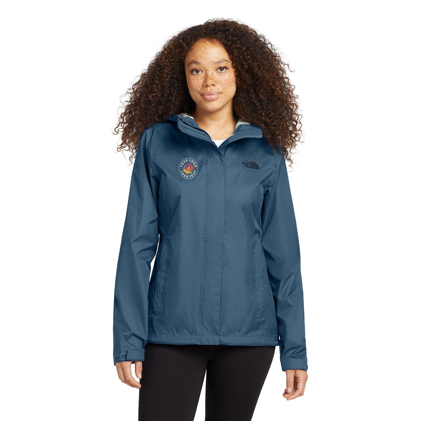 The North Face® Custom Embroidered Women's DryVent™ Rain Jacket - NF0A3LH5