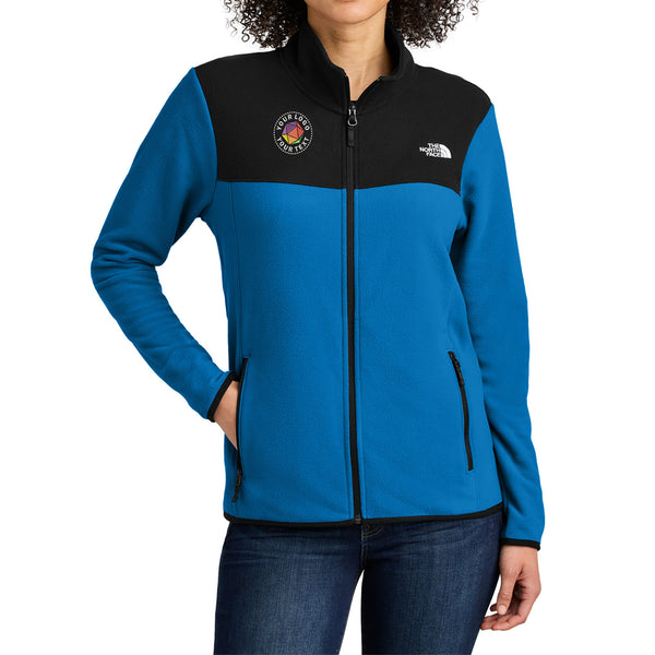 The North Face® Custom Embroidered Women's Glacier Full-Zip Fleece Jacket - NF0A7V4K