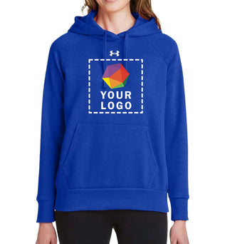 Under Armour Custom Printed Women's Rival Fleece Hooded Sweatshirt - 1379500