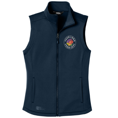 Eddie Bauer® Custom Embroidered Women’s Smooth Mid Layer Fleece Vest - EB2570