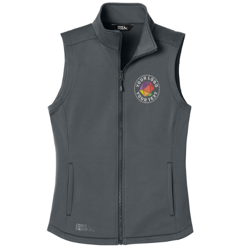 Eddie Bauer® Custom Embroidered Women’s Smooth Mid Layer Fleece Vest - EB2570