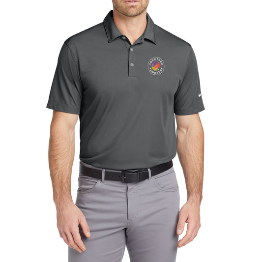 Nike Dri-FIT Vertical Mesh Custom Embroidered Polo - 637167