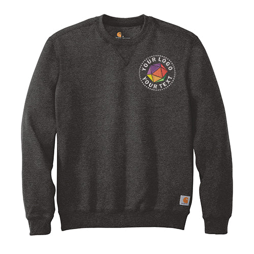 Carhartt® Custom Embroidered Midweight Crewneck Sweatshirt- CTK124