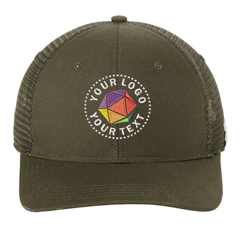 Carhartt® Custom Embroidered Canvas Mesh Back Cap - CT105298