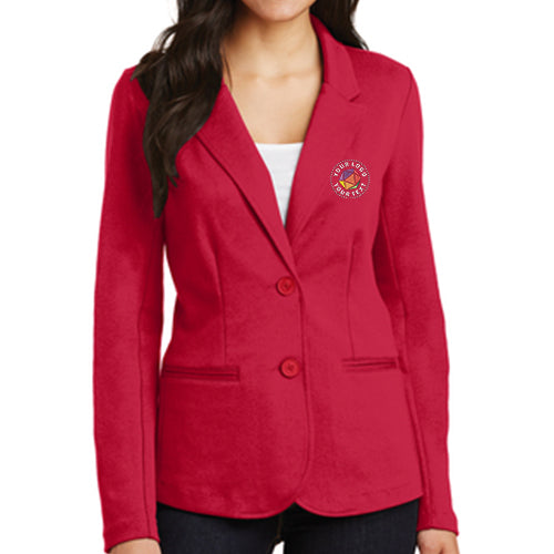 Port Authority® Women's Custom Embroidered Knit Blazer - LM2000