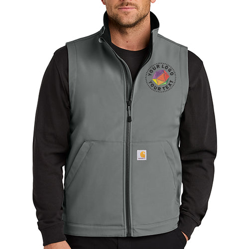 Carhartt® Rain Defender® Custom Embroidered Soft Shell Vest - CT106439