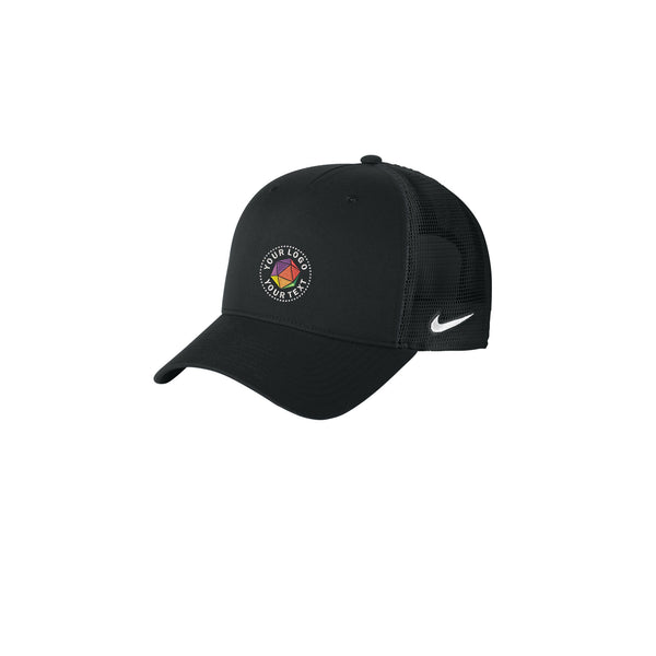 Nike Custom Embroidered Snapback Mesh Trucker Cap - NKFN9893