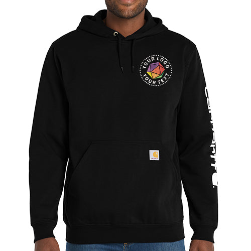 Carhartt® Custom Embroidered Midweight Hooded Logo Sweatshirt - CTK288