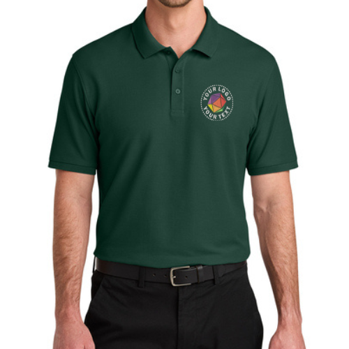 Port Authority® Tall Wearever Signature Custom Embroidered Pique Polo - TLK200