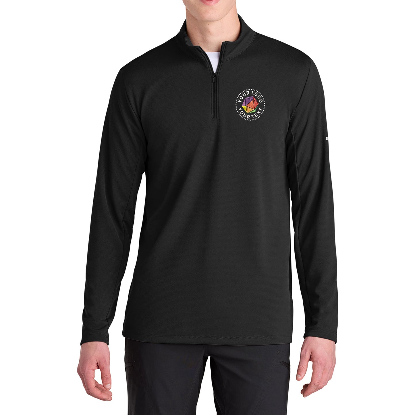 The North Face® Custom Embroidered Ambition 1/4-Zip - NF0A8ENR