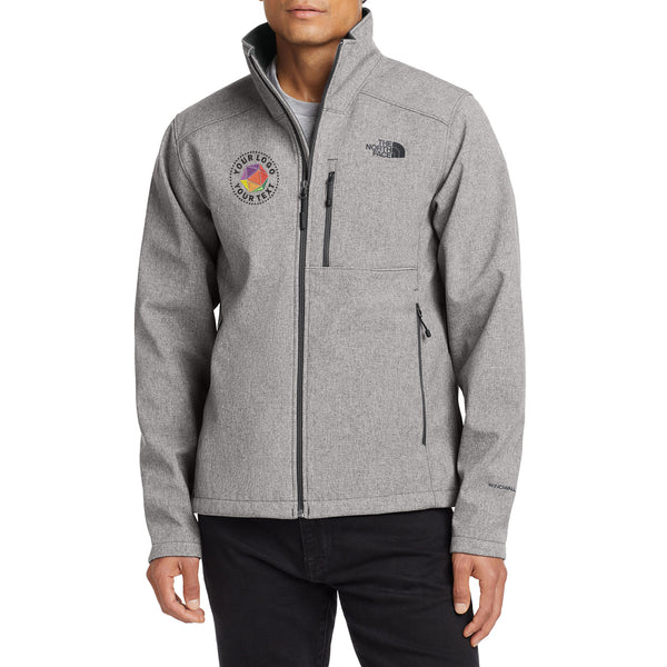 The North Face® Apex Barrier Custom Embroidered Soft Shell Jacket - NF0A3LGT