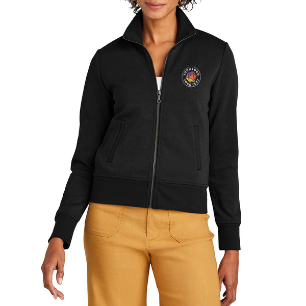 Brooks Brothers® Custom Embroidered Women’s Double-Knit Full-Zip - BB18211