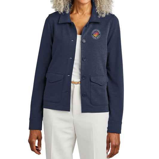 Brooks Brothers® Custom Embroidered Women’s Mid-Layer Stretch Button Jacket - BB18205